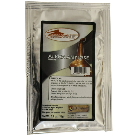 FERMFAST Alpha Amylase Enzyme Single Dose Pack 15 gram