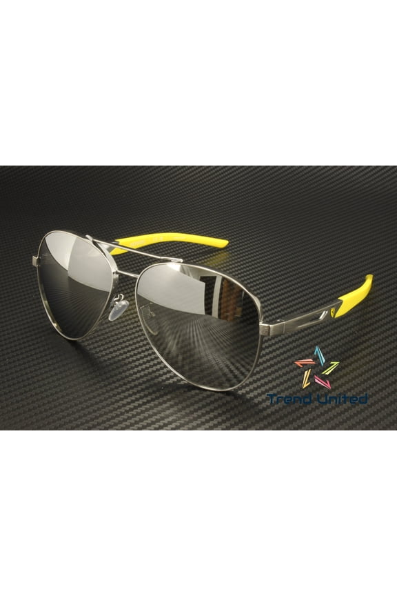 FZ5002D 107 6G Brushed Silver Mirror 60 mm Unisex Sunglasses