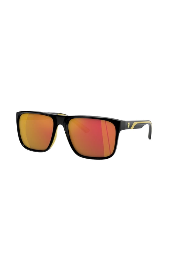FZ6002U 501 6Q Black Mirror Gold Red 59 mm Men's Sunglasses