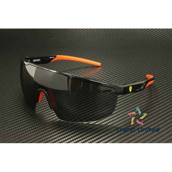 FERRARI SCUDERIA FZ6005U 501 87 Black Grey 40 mm Unisex Sunglasses