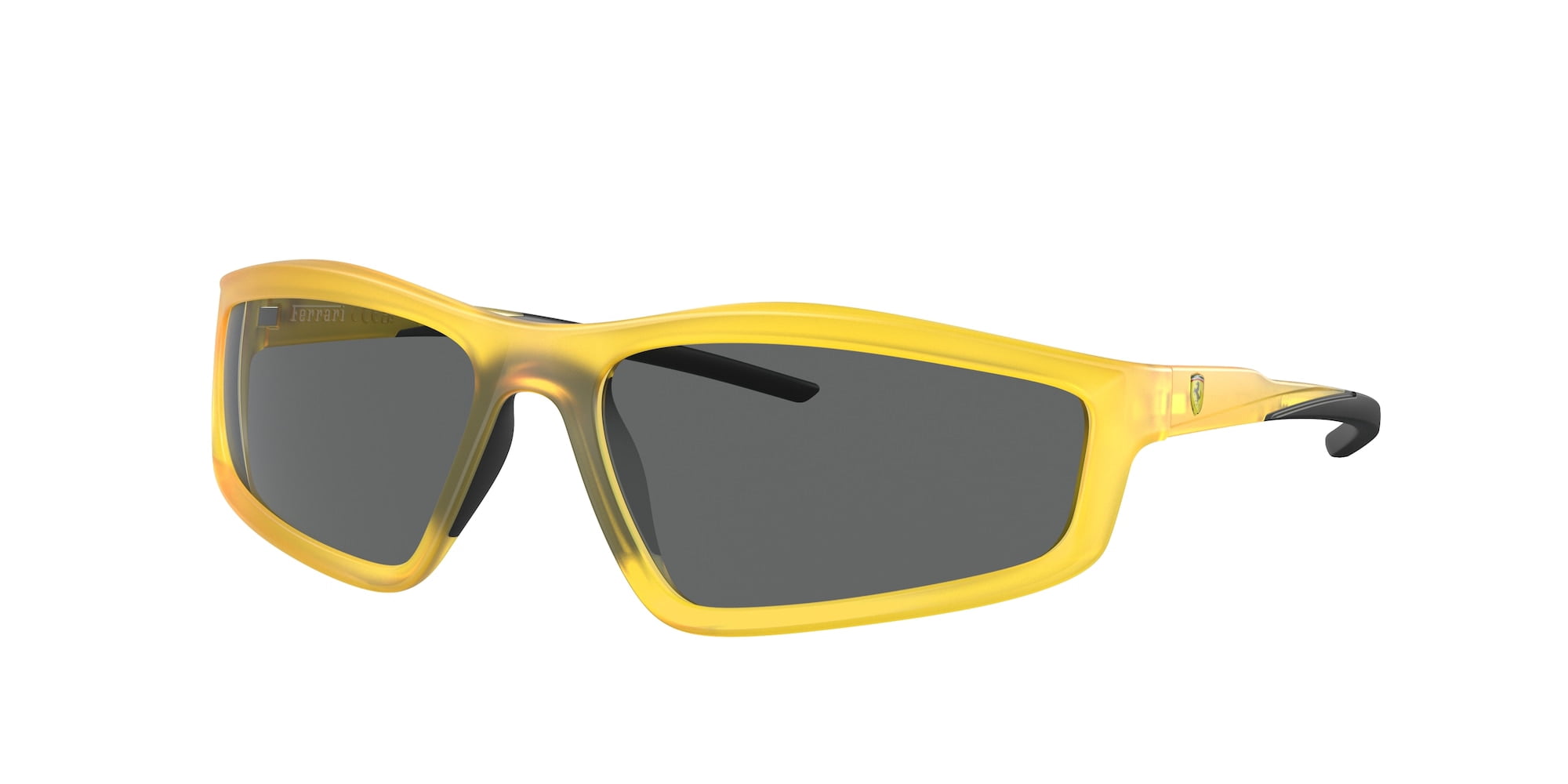 FERRARI SCUDERIA FZ6007U 507 87 Yellow Opal Matte Grey 64 mm Men's Sunglasses