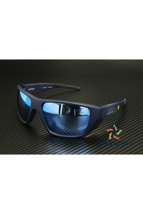 FZ6012U 509 22 Matte Blue Mirror Polarized 61 Men's Sunglasses