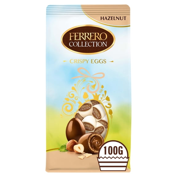 Ferrero Milk Chocolate And Hazlenut Easter Eggs 100G, Imported from Britain