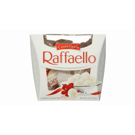 RAFFAELLO GALLETA CUBIERTA DE COCO CON RELLENO CREMOSO Y ALMENDRA 150 g