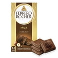thumbnail image 1 of Ferrero Rocher premium chocolate bar, Milk Chocolate with Hazelnut Filling, Perfect Self Treat, 3.1 oz Each, 1 of 12