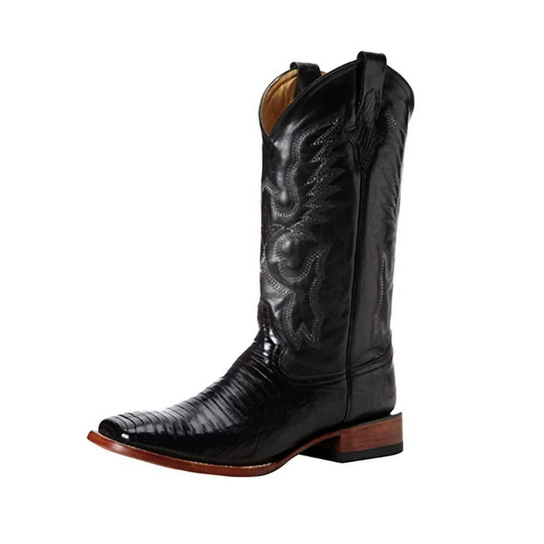 Black ferrini boots best sale