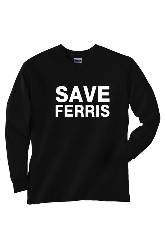 FERRIS B Long Sleeve T-Shirt in black