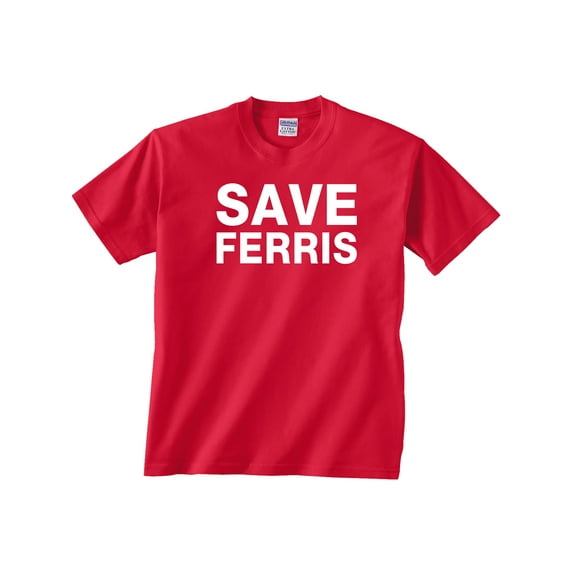 FERRIS B Short Sleeve T-Shirt in red