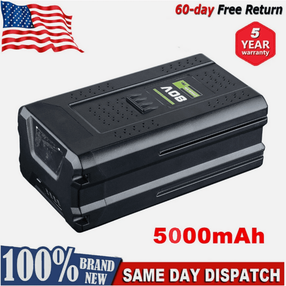 FERRYBOAT 80V 5.0Ah GBA80200 Replacement for Greenworks 80V Battery GBA80200 GBA80250 GBA80400 GBA80500 Compatible with Greenworks 80V Max Series Cordless Power Tools