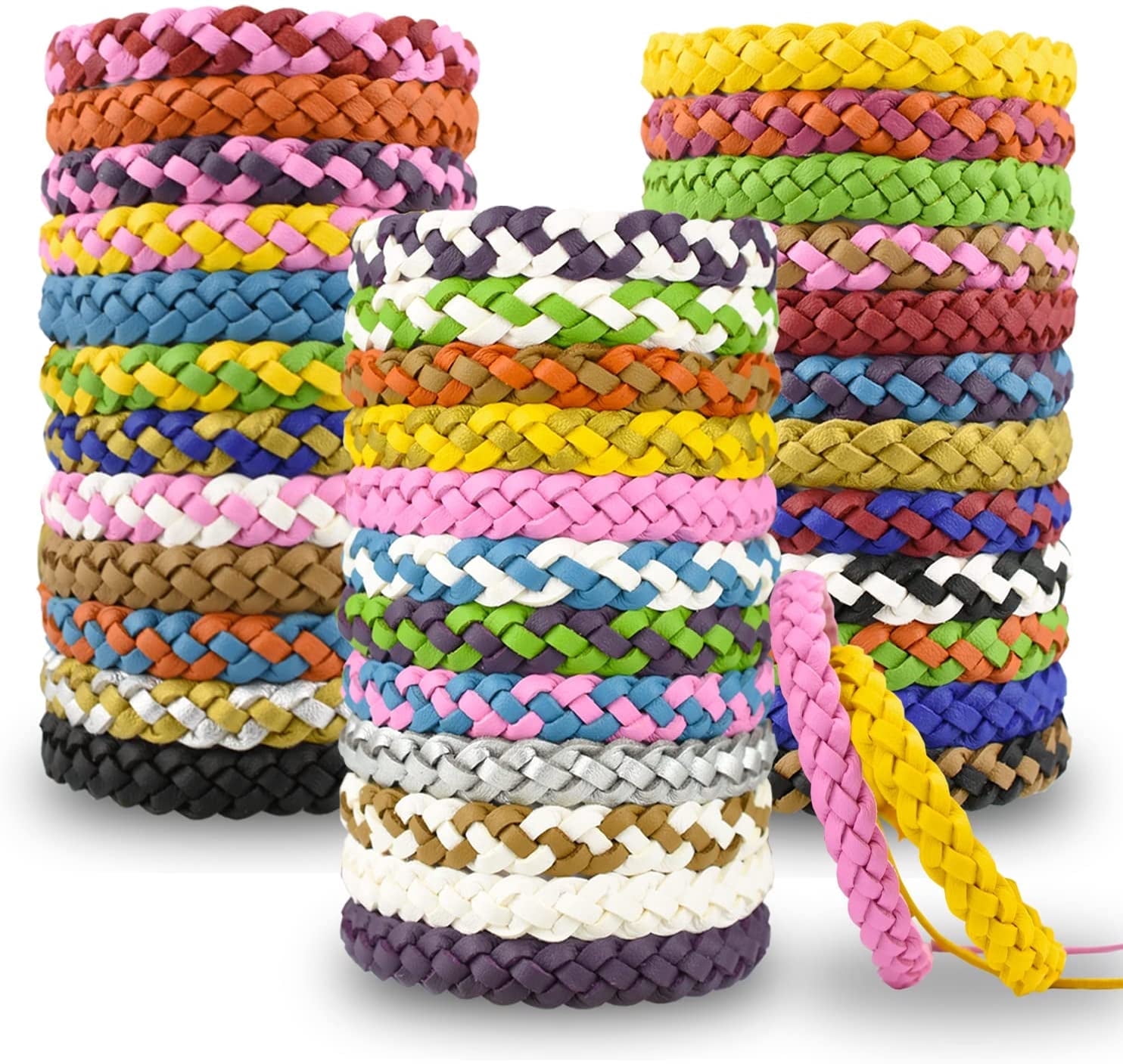 12 Pack Mosquito Repellent Bracelet,Insect Repellent Mosquito Bands Wristbands For Adults &amp; Kids, All-Natural No Deet, Waterproof,Non-Toxic