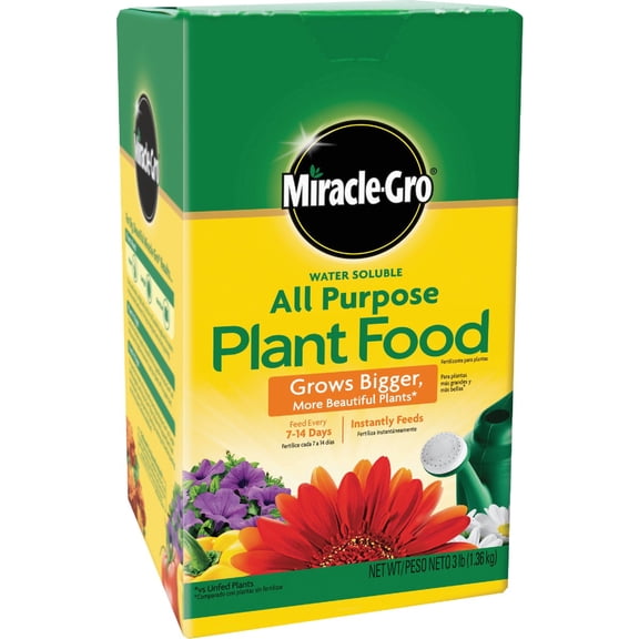 Scotts Miracle-Gro All Purpose Water Soluble Plant Food - Fertilizer - 3 lbs