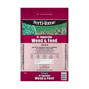Fertilome St. Augustine Weed & Feed 15-0-4 Lawn Fertilizer, 25.6lbs