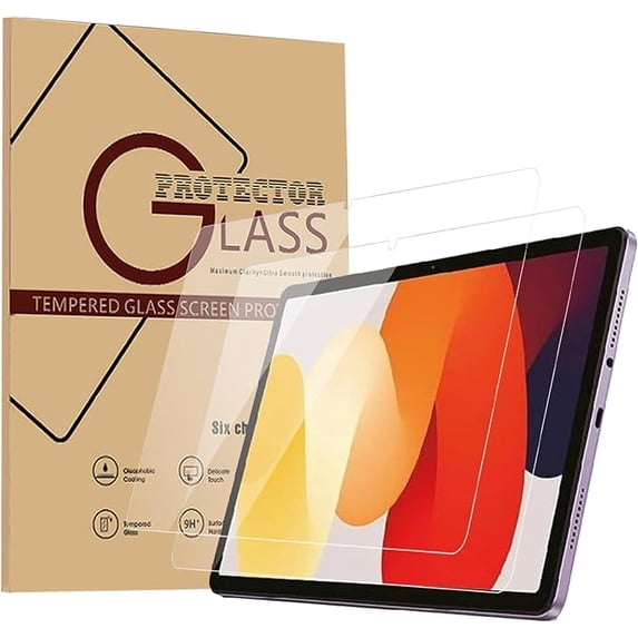 FESIGN Tempered Glass Screen Protector for Xiaomi Redmi SE 11 inch 2023, 0.3mm Thickness, HD Clarity, Bubble-Free and Case Friendly (2)