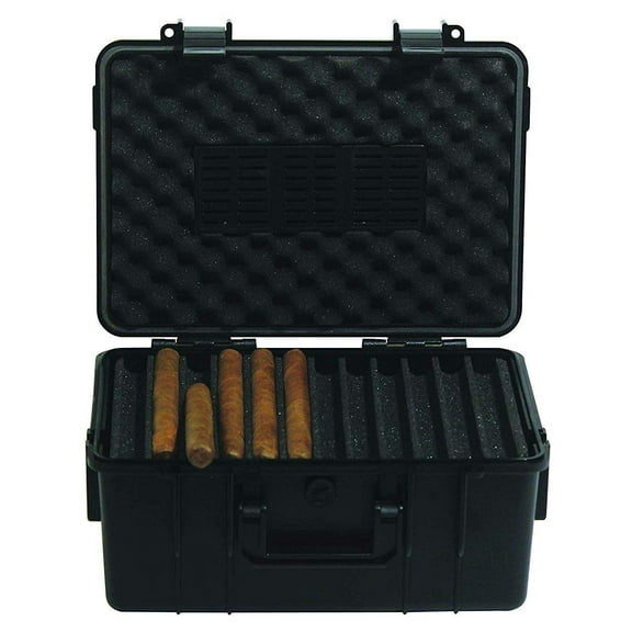 FESS Armour 60 Cigars Waterproof, Dustproof, Shockproof Premium Travel Case Humidor