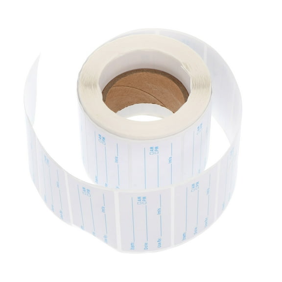 FESTFENDS 1 Roll Workmanship Date Label Stickers For Food Classification 1.97X0.98X0.04in