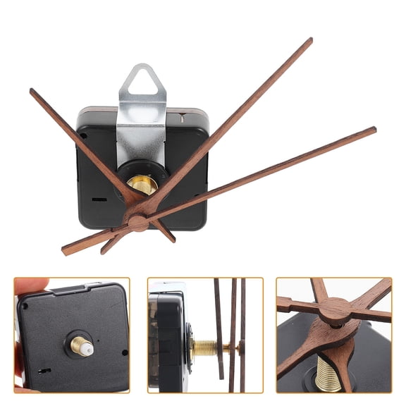 FESTFENDS Replacement Wall Clock Mechanism Plastic 1 Set 5.1X0.2in