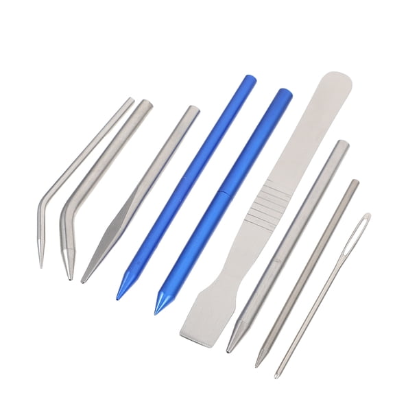FESTFENDS Aluminum Knitting Needles Set - Weaving Tools for Crafting and Yarn Projects