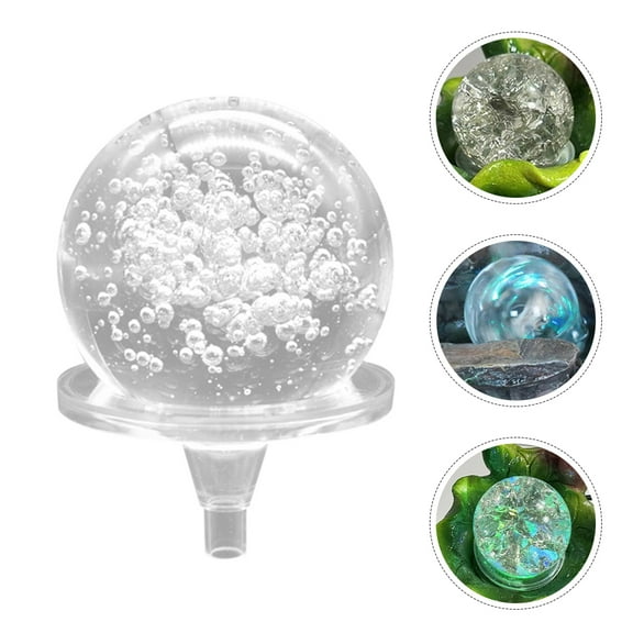 FESTFENDS 1 Set Water Fountain Crystal Ball For Home And Commercial Spaces Crystal And Plastic 10.00X8.00X8.00cm