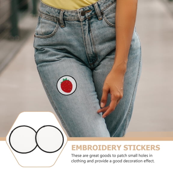 FESTFENDS 10Pcs Blank Patch Cloth for Clothing Repair and Pattern Printing