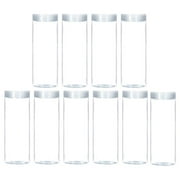 FESTFENDS 10-Pack Clear Tubes for Collectors, Transparent Protective Storage Tubes to Prevent