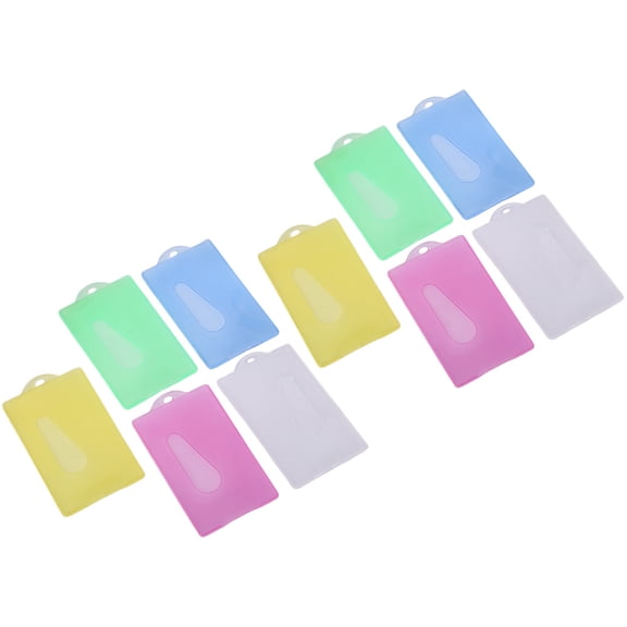 FESTFENDS Name Cards Protectors School Use Candy Color 10Pcs