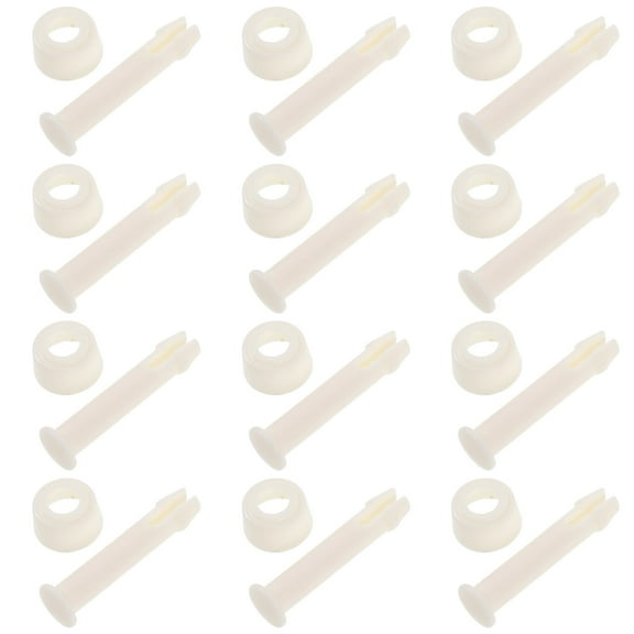FESTFENDS Pool Brush Attachment Pin ABS White Swimming Pool Tool 12pcs