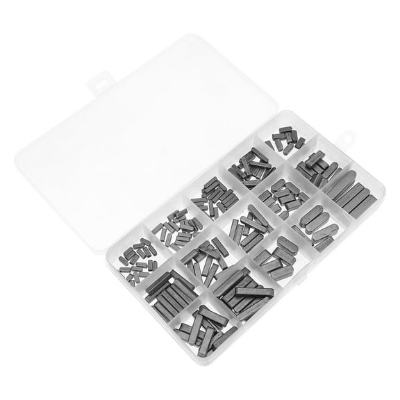 FESTFENDS 175Pcs Machine Keys Grey Color for Machinery Manufacturing