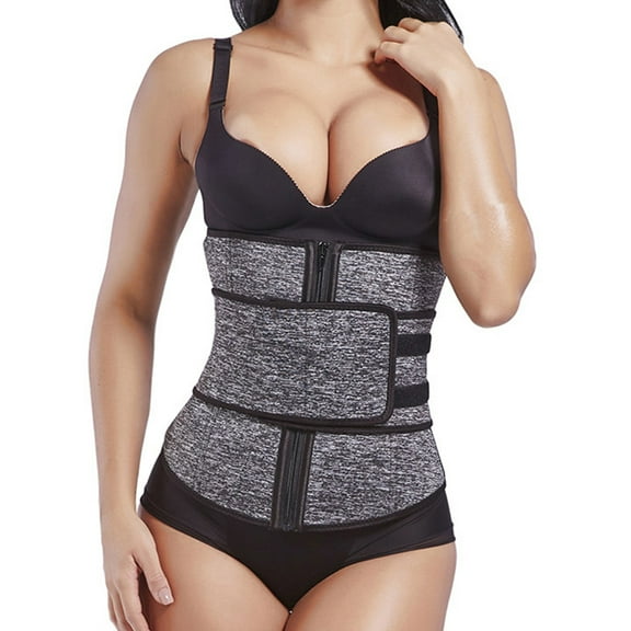 FESTFENDS 1Pack Grey Neoprene Bust Support Waist Training For Women Park Stroll