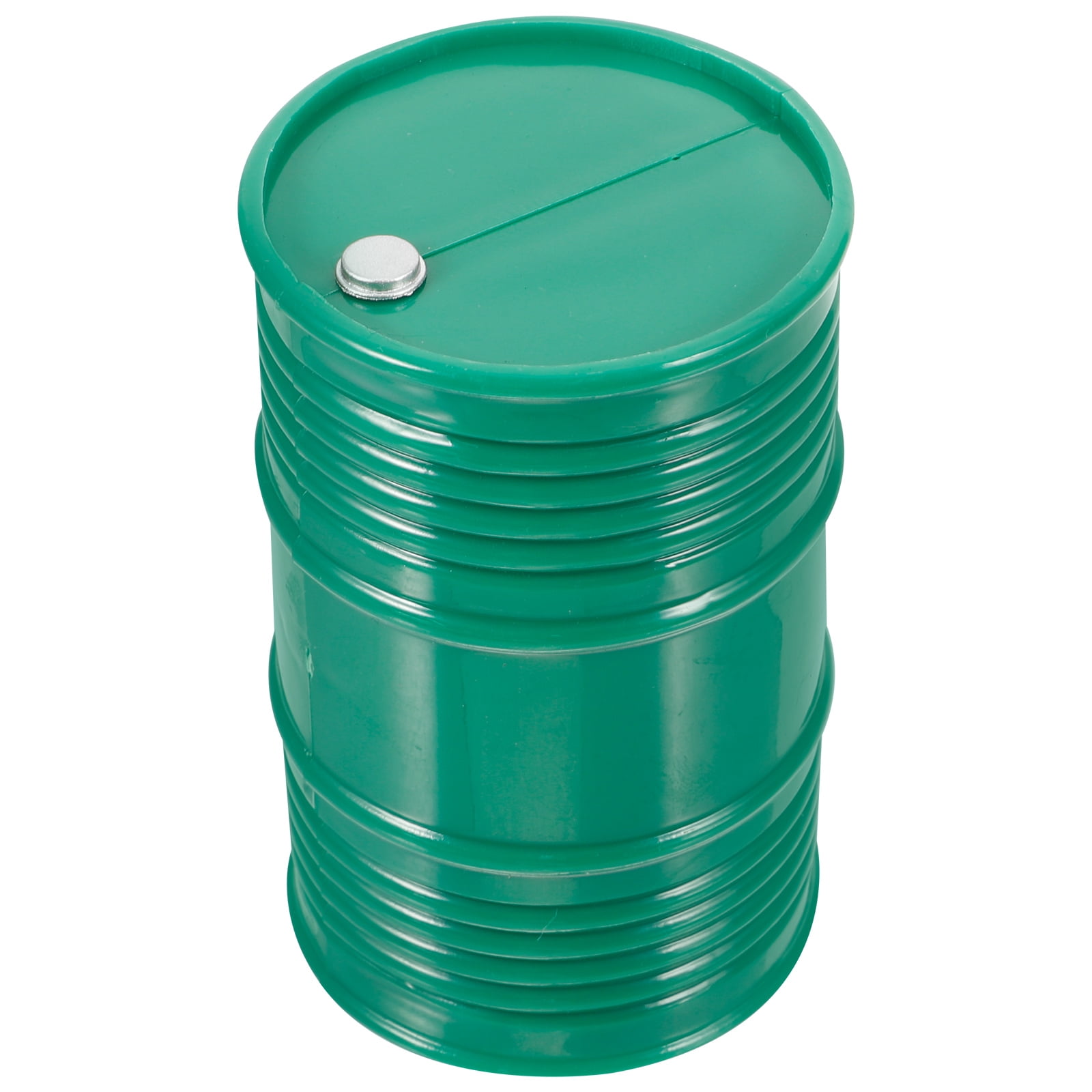 FESTFENDS 1Pack Oil Container Cylindrical Green Plastic Oil Bucket for ...