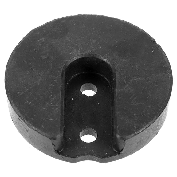 FESTFENDS Lamp Base Weight Block Weighted Desk Lamp Base Black Plastic Prevent Falling Office 1Pack