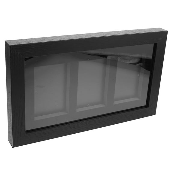 FESTFENDS 1Pack Wall-Mounted Trading Card Display Frame with Showcase Display Function for Sports Cards