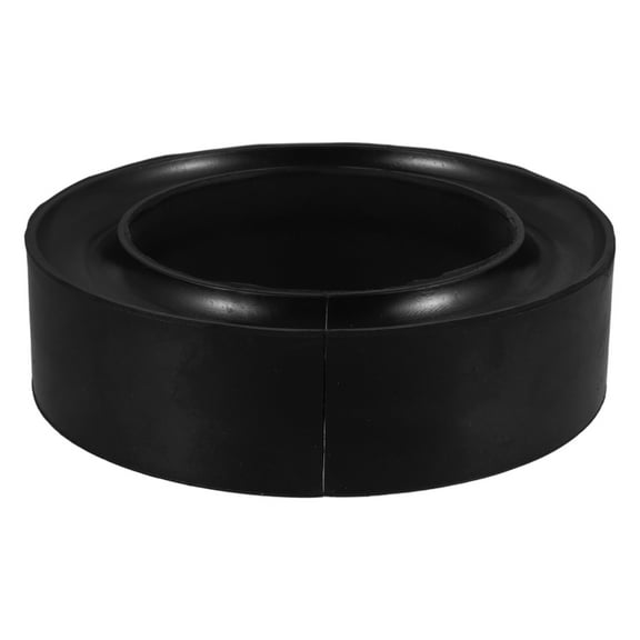 FESTFENDS 1Pcs Black Round Rubber Coil Spring Spacer for Load Capacity Enhancement and Stability