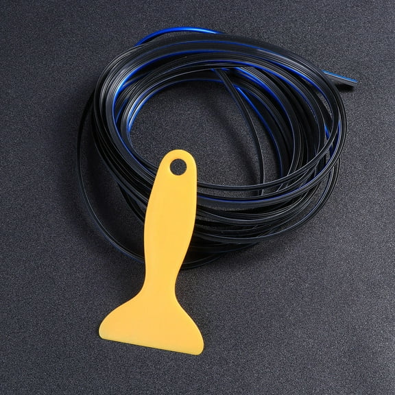 FESTFENDS 1Pcs Flexible Lines Car Decorative Strip 5M Electroplating Blue