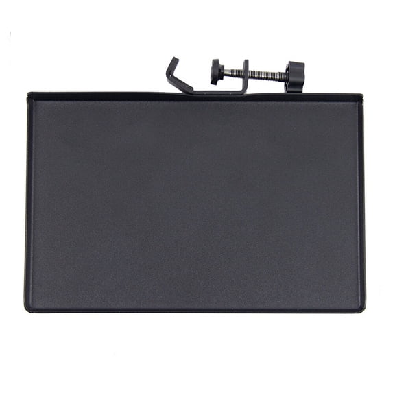 FESTFENDS 1Pcs Iron Microphone Stand for Singing and Live Broadcast Support 13x7.9in Black