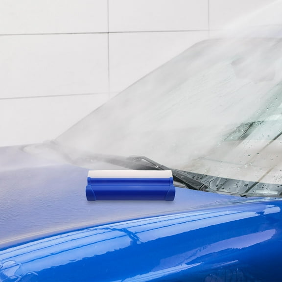 FESTFENDS 1Pcs Multi Color Silicone Squeegee for Car and Home with Ergonomic Handle 7.9x3.1x1.6in