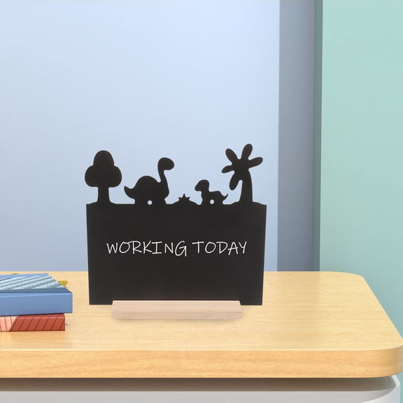 FESTFENDS Chalkboard Sign Black 1Pack 8.3x7.7in