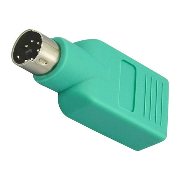 FESTFENDS 1Set Green Plastic Metal Adapter usb female adapter for Computer Users 4.20X1.80X1.00CM
