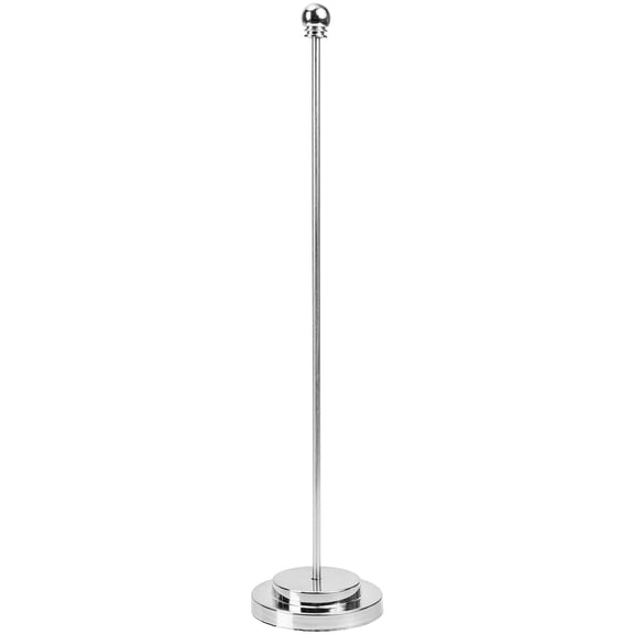 FESTFENDS National Flag Stand Iron 1Pcs Round .9x2.7x2.7in