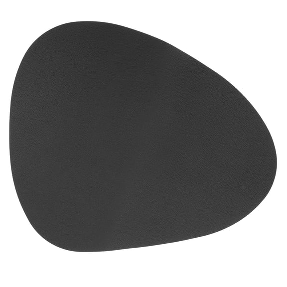 FESTFENDS 1Set Insulated Placemat Black Pu Material For Dining Table In Kitchen