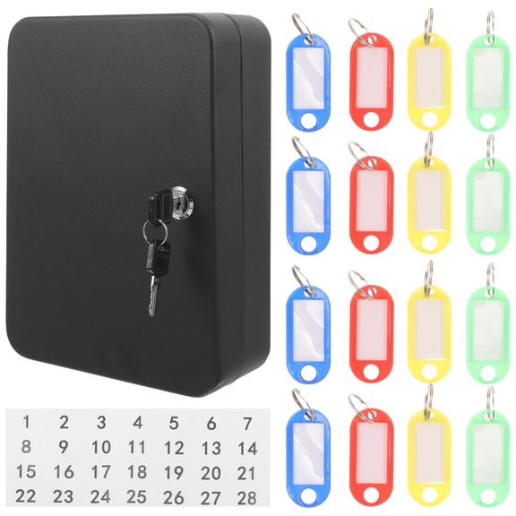 FESTFENDS 1Set Iron Keys Box for Key Storage and Business Owners 9.8x7.1x2.8in