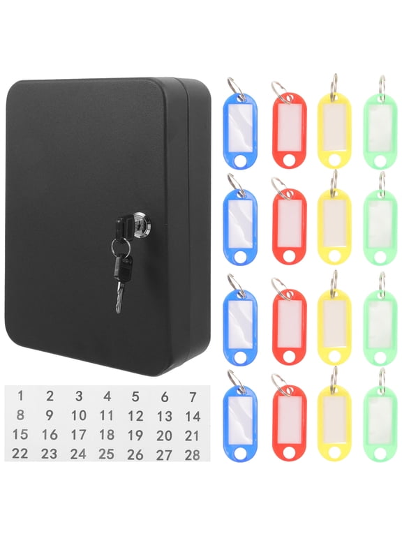 Wall Mounted Iron Key Organizer Box 1 Set for Property Managers