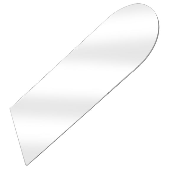 FESTFENDS 1Set Irregular Desk Mirror In Transparent Acrylic With No Distortion For Viewing In Arch Shape