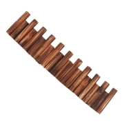 FESTFENDS 1Set Rectangular Wood Fence for Outdoor Garden Fence and Yard 33.5x7.9x1.6in