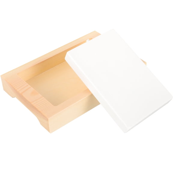 FESTFENDS Fish Plate For Sushi Sushi Salmon Cold Insulation Wood Tray Rectangular 1Pcs