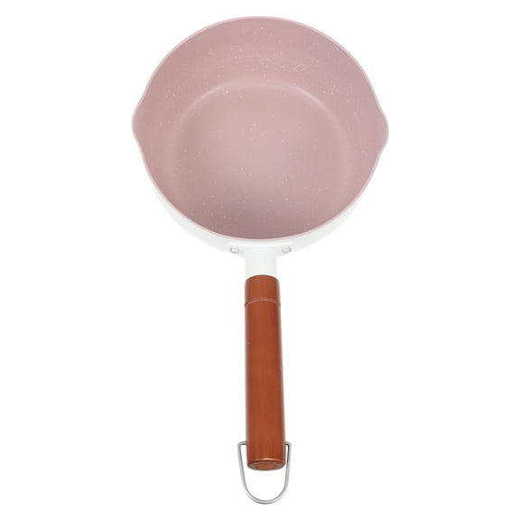 FESTFENDS 1Set Small Soup Pot With Wood Handle Suitable For Daily Cooking And Home Choice 36X18X8Inch