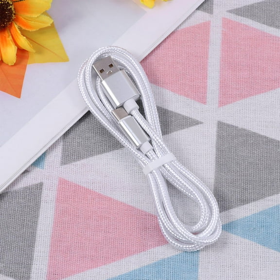 FESTFENDS 1Set USB C Braided Cable with Seamless Joints for Fast Charging 3.