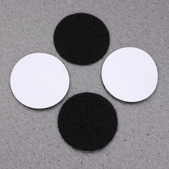 FESTFENDS Nylon Hook Loop Tape Dots Black 20Set 2Inch