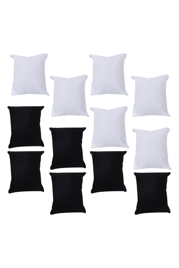 20Pcs Watch Display Pillows Rectangular Flannel Sponge Protection Watches Accessory Collectors