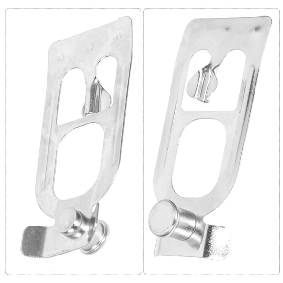 FESTFENDS 20pcs Pallet Rack Clip Carbon Steel Silver Safety Connection for Warehouse