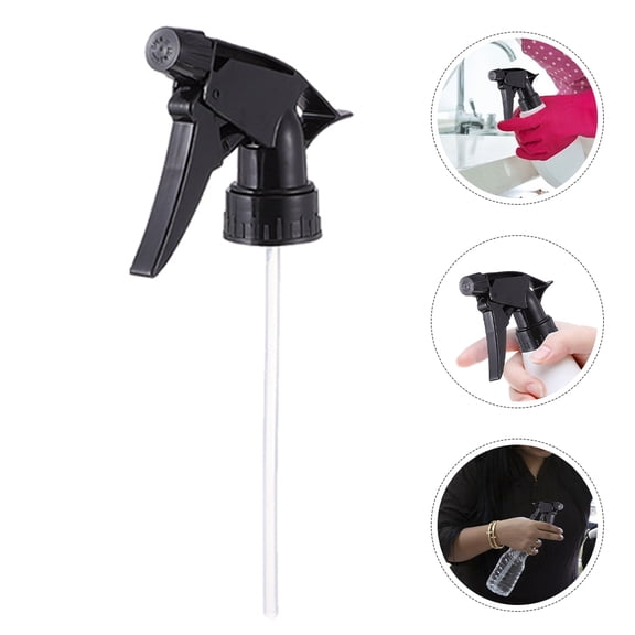 FESTFENDS 24 Pcs Spraying Nozzles Black Plastic For Household Cleaning And Gardening